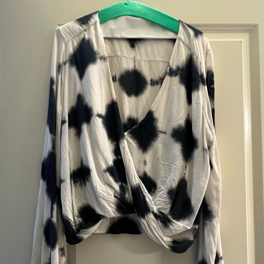 Tie Dye Blue Life Top or Coverup